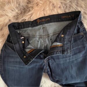 Fidelity Men's Dark Blue Slim Jeans